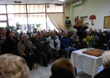 Σε γιορτινό κλίμα η κοπής της βασιλόπιτας του Α’ ΚΑΠΗ Πτολεμαΐδας