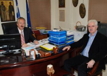 Συνάντηση Δημάρχου Φλώρινας με τον νέο Διευθυντή του ΑΗΣ Μελίτης