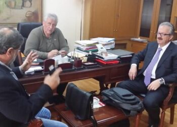 Συνάντηση Δημάρχου Φλώρινας με τον Γενικό Γραμματέα Αγροτικής Πολιτικής και Διαχείρισης των Κοινοτικών Πόρων του Υπουργείου Αγροτικής Ανάπτυξης και Τροφίμων