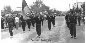 Ο Άρης Πτολεμαϊδος σε παρέλαση την 25η Μαρτίου 1958- Από την στήλη του κ. Γ. Καζαντζή στον Παλμό 23/03/2016