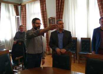 Επίσκεψη Βερναρδάκη στο Δήμο Κοζάνης – Δείτε βίντεο