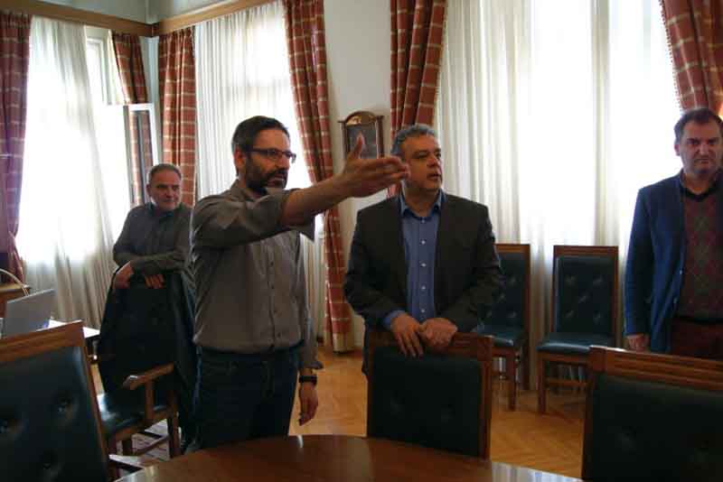 Επίσκεψη Βερναρδάκη στο Δήμο Κοζάνης – Δείτε βίντεο