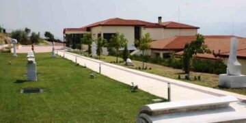 Η ολυμπιακή φλόγα της Μαθητιάδας στο Αρχαιολογικό Μουσείο Αιανής
