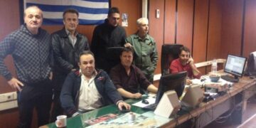 Διαμαρτυρία ΣΠΑΡΤΑΚΟΥ στους πύργους ελέγχου των ορυχείων για το θανατηφόρο εργατικό ατύχημα