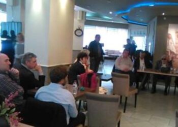 Σύσκεψη στελεχών του ΣΥΡΙΖΑ Κοζάνης με τον Υπουργό Εσωτερικών κ. Κουρουμπλή Παναγιώτη 