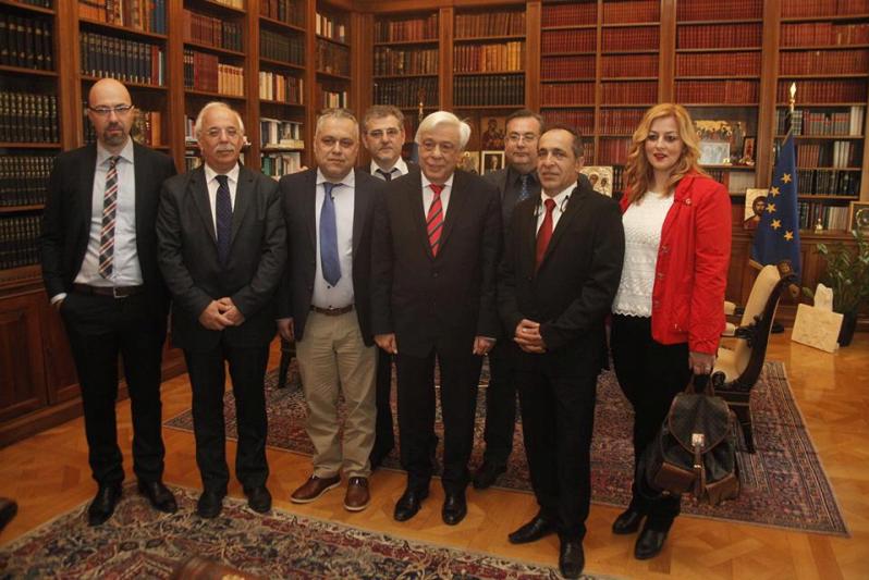 Συνάντηση της Ένωσης Ιδιοκτητών Επαρχιακού Τύπου με τον Πρόεδρο της Δημοκρατίας