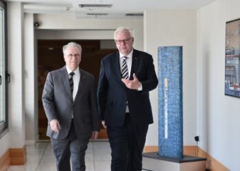 Συνάντηση του Μ.Φουξ με τον Μ.Σάλλα για το τραπεζικό σύστημα  και τις προοπτικές της ελληνικής οικονομίας