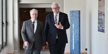 Συνάντηση του Μ.Φουξ με τον Μ.Σάλλα για το τραπεζικό σύστημα  και τις προοπτικές της ελληνικής οικονομίας