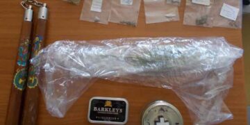 Σύλληψη δυο ατόμων στην Φλώρινα για παράβαση του νόμου περί ναρκωτικών