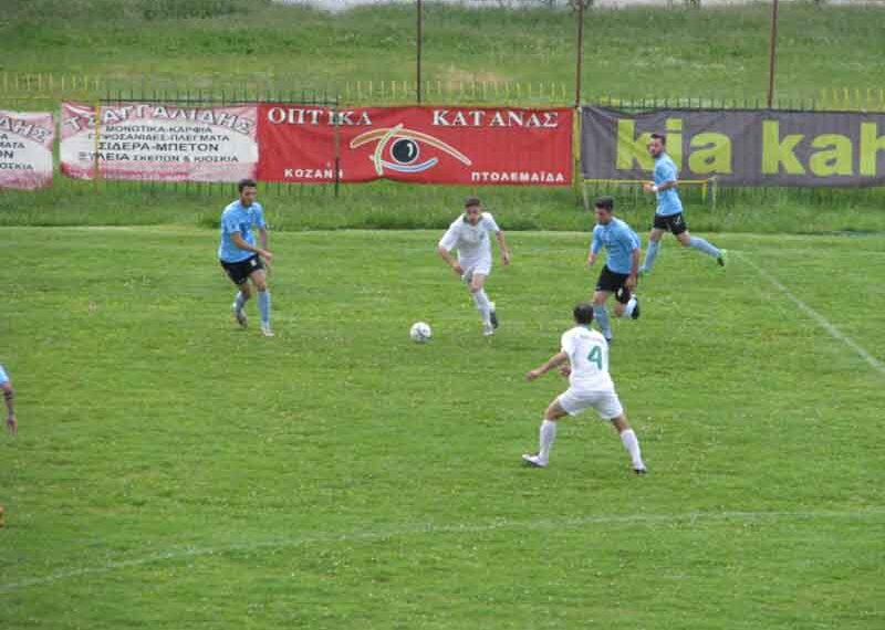 Γ΄ Εθνική –Ισοπαλία για Εορδαϊκό- Νίκη γοήτρου για Κοζάνη