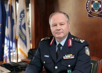 Ο Αρχηγός της ΕΛ.ΑΣ. Κ. Τσουβάλας επισκέπτεται την Κοζάνη