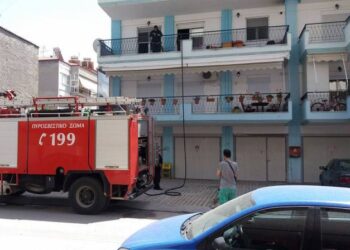 Πυρκαγιά σε διαμέρισμα στην Πτολεμαΐδα
