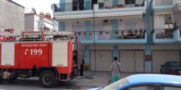 Πυρκαγιά σε διαμέρισμα στην Πτολεμαΐδα