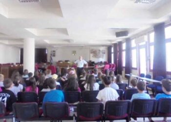 Γνωριμία μαθητών του 1ου Δημοτικού Σχολείου Πτολεμαΐδας με το Δήμο Εορδαίας