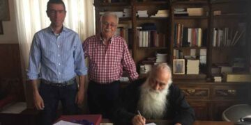 Υπογραφή προγραμματικών συμβάσεων για εκπόνηση μελετών μεταξύ Δήμου Βοΐου και Κουκουλιδείου Ιδρύματος