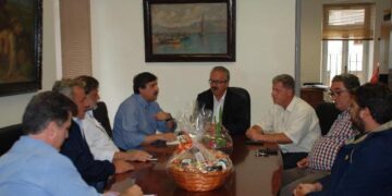 Συνάντηση του δήμαρχου Φλώρινας Γ. Βοσκόπουλου με τον Υπουργό Υγείας κ. Ανδρέα Ξανθό