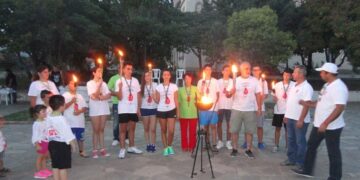 Η Σιάτιστα υποδέχεται τη φλόγα της 14ης Πανελλήνιας Λαμπαδηδρομίας Συλλόγων Εθελοντών Αιμοδοτών