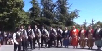 Πυρρίχιος Χορός από τον Σύλλογο Κομνηνών Εορδαίας στην Παναγία Σουμελά το Δεκαπενταύγουστο – Δείτε το βίντεο