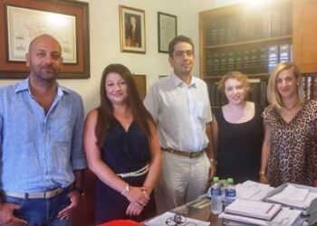 Συνάντηση του Γ. Θεοφύλακτου βουλευτή Κοζάνης ΣΥΡΙΖΑ με αντιπροσωπεία των επιτυχόντων Ειρηνοδικών του διαγωνισμού του 2015