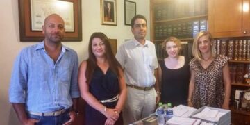 Συνάντηση του Γ. Θεοφύλακτου βουλευτή Κοζάνης ΣΥΡΙΖΑ με αντιπροσωπεία των επιτυχόντων Ειρηνοδικών του διαγωνισμού του 2015