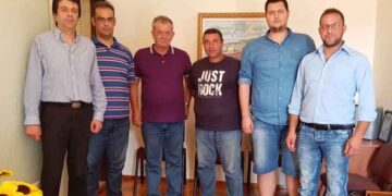 Συνάντηση του βουλευτή Σύριζα Π.Ε. Κοζάνης Γ. Ντζιμάνη με το Σωματείο Φρουρών Στρατοπέδων Δυτ. Μακεδονίας