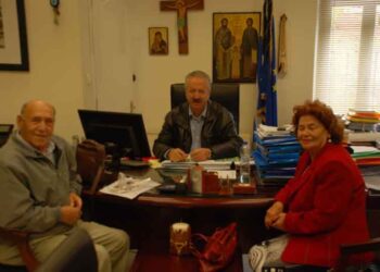 Τον Δήμαρχο Φλώρινας επισκέφθηκε ο πρόεδρος του ΚΑΠΗ Φλώρινας