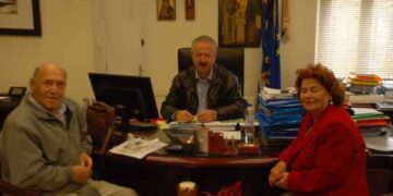 Τον Δήμαρχο Φλώρινας επισκέφθηκε ο πρόεδρος του ΚΑΠΗ Φλώρινας