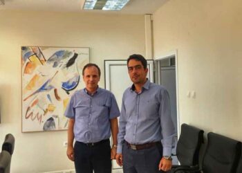 Συνάντηση του βουλευτή Ν. Κοζάνης ΣΥΡΙΖΑ, Γ. Θεοφύλακτου με τον Πρύτανη του Πανεπιστημίου Δυτ. Μακεδονίας Καθηγητή κ. Αντ. Τουρλιδάκη – Κοινός στόχος η εύρυθμη λειτουργία του Πανεπιστημίου Δυτ. Μ.