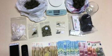 Συνελήφθησαν δύο άτομα στην Πτολεμαΐδα για κατοχή ναρκωτικών ουσιών