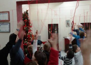 Με μεγάλη επιτυχία πραγματοποιήθηκαν οι «Καλικαντζαροσκανδαλιές» στη Δημοτική  Βιβλιοθήκη Πτολεμαΐδας