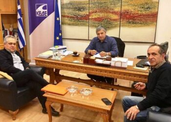 Συνάντηση με τον πρόεδρο της ΚΕΔΕ κ. Γιώργο Πατούλη