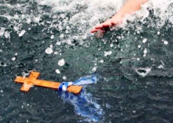 Καθαγιασμός των υδάτων στο Mηλοχώρι Εορδαίας