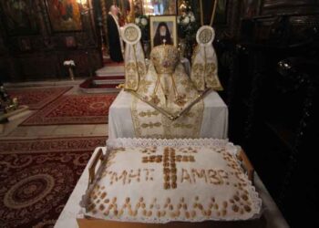 Ετήσιο Μνημόσυνο του Μητροπολίτη Φωτικής (πρ. Σερβίων & Κοζάνης) κυρού Αμβροσίου, την Κυριακή