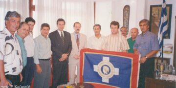 Ο Πρόεδρος ΚΕΔΕ, Δημήτρης Αβραμόπουλος επισκέπτεται το Δήμο Πτολεμαϊδος το 1995 – Από την στήλη του κ. Γ. Καζαντζή στον Παλμό 11/01/2017