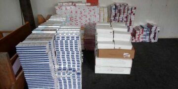 Επιπλέον 14.485 πακέτα τσιγάρων και πάνω από 158 κιλά… αμύγδαλα στην κατοχή του 52χρονου που συνελήφθη στη Φλώρινα