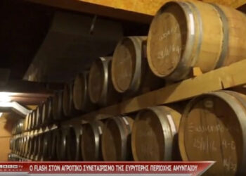 Ο FLASH στον Aγροτικό Συνεταιρισμό της ευρύτερης περιοχής του Αμυνταίου
