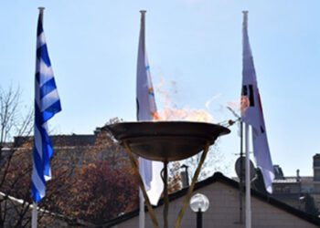 Η Ολυμπιακή Φλόγα στη Φλώρινα (Φωτογραφίες – Βίντεο)
