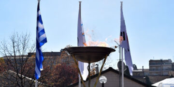 Η Ολυμπιακή Φλόγα στη Φλώρινα (Φωτογραφίες – Βίντεο)