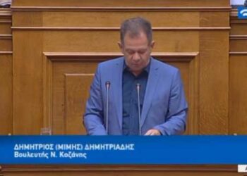 O Μ. Δημητριάδης στη Βουλή για τις μετεγκαταστάσεις Ακρινής και Αναργύρων (Βίντεο)