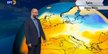 Καταιγίδες, χιόνια και πτώση της θερμοκρασίας τις επόμενες ώρες – Δείτε την πρόγνωση του καιρού με τον Σάκη Αρναούτογλου