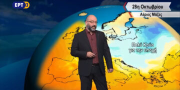 Αλλάζει ο καιρός: Καταιγίδες, χιόνια και «βουτιά» του υδραργύρου – Δείτε την πρόγνωση του καιρού με τον Σάκη Αρναούτογλου