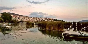 Καστοριά: Εκπληκτικές φωτογραφίες από το ηλιοβασίλεμα στη λίμνη