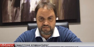 Ο υποψήφιος πρόεδρος του ΕΒΕ Γιάννης Μητλιάγκας παρουσιάζει την ιδρυτική του διακήρυξη – Δηλώσεις στο Top Channel