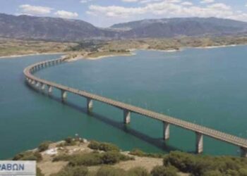 Δείτε τη διαφορά στη στάθμη της λίμνης Πολυφύτου, στα τέλη Ιουλίου σε σχέση με σήμερα (Βίντεο)