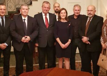 Συνάντηση του Γ. Ντζιμάνη με την Πρέσβειρα του Ισραήλ – Στο επίκεντρο ο αγωγός φυσικού αερίου και η ενεργειακή διασύνδεση Ισραήλ – Ελλάδας