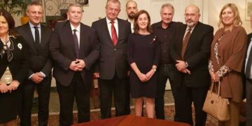 Συνάντηση του Γ. Ντζιμάνη με την Πρέσβειρα του Ισραήλ – Στο επίκεντρο ο αγωγός φυσικού αερίου και η ενεργειακή διασύνδεση Ισραήλ – Ελλάδας