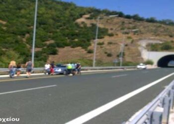 Σύγκρουση οχημάτων στο τμήμα Πολυμύλου – Βέροιας της Εγνατίας Οδού