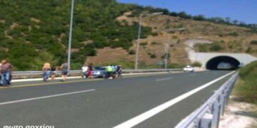 Σύγκρουση οχημάτων στο τμήμα Πολυμύλου – Βέροιας της Εγνατίας Οδού