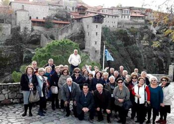 Οι συνταξιούχοι του Περιφερειακού Τμήματος ΟΤΕ Δυτ. Μακεδονίας επισκέφθηκαν την Ιερά Μονή της Μεταμορφώσεως του Σωτήρος Δρυοβούνου & τα Μετέωρα