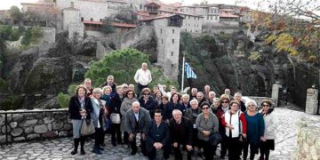 Οι συνταξιούχοι του Περιφερειακού Τμήματος ΟΤΕ Δυτ. Μακεδονίας επισκέφθηκαν την Ιερά Μονή της Μεταμορφώσεως του Σωτήρος Δρυοβούνου & τα Μετέωρα